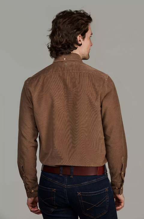Baby Cord Shirt Brun