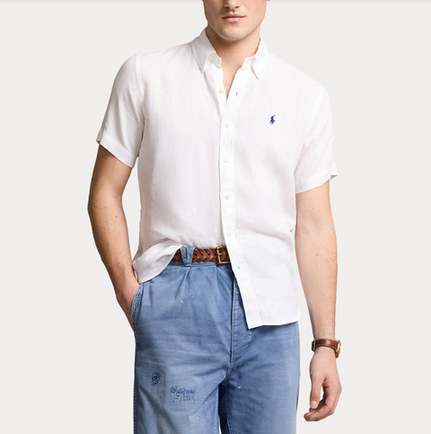 SS Sport Shirt, 008 Hvit