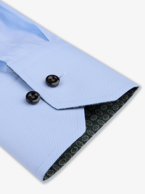 Slimline Shirt 75 RM Lyseblå