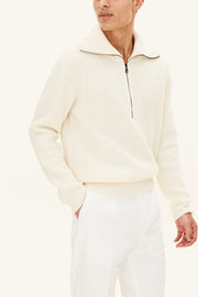 Mauritz Half Zip Hvit