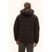 Hooded Puffer Jacket Mørkebrun
