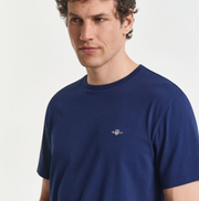 Reg Shield ss T-Shirt Blå