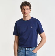 Reg Shield ss T-Shirt Blå