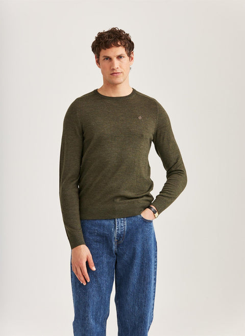 Merino Oneck Olive Oliven