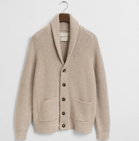 Cardigan Wool Blend Sand