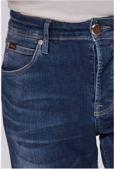 5-Pkt Clyo Stretch Denim Blå