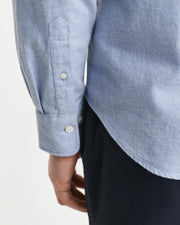 Reg flannel melert Blå