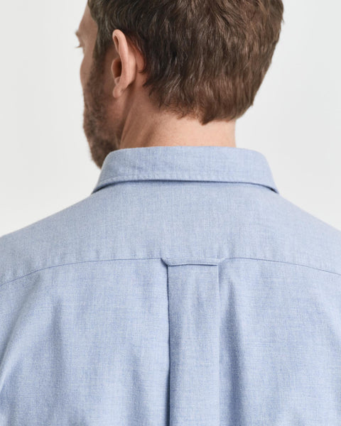 Reg flannel melert Blå