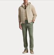 Hood Vest, Dune Tan Beige