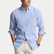 Striped Linen Shirt Striper