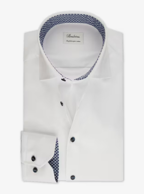 Slimline shirt C75 RM Hvit