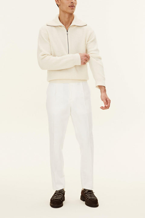 Mauritz Half Zip Hvit