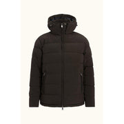 Hooded Puffer Jacket Mørkebrun