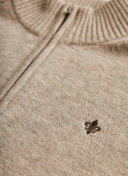 New Hertford Half Zip, 05 Khaki