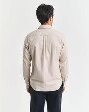 Reg Flannel melert Beige