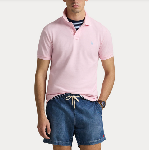 Polo Pique Rosa