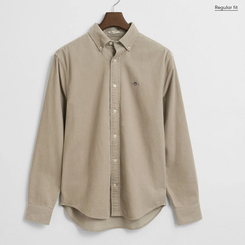 Reg corduroy shirt Beige