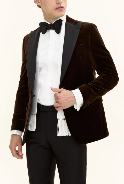 Frampton Blazer Mørkebrun