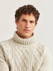Beauford cable roller neck Off-White