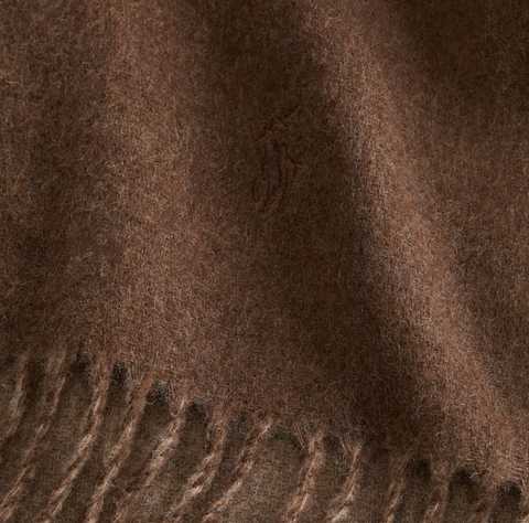 Scarf Reversible Brown Brun