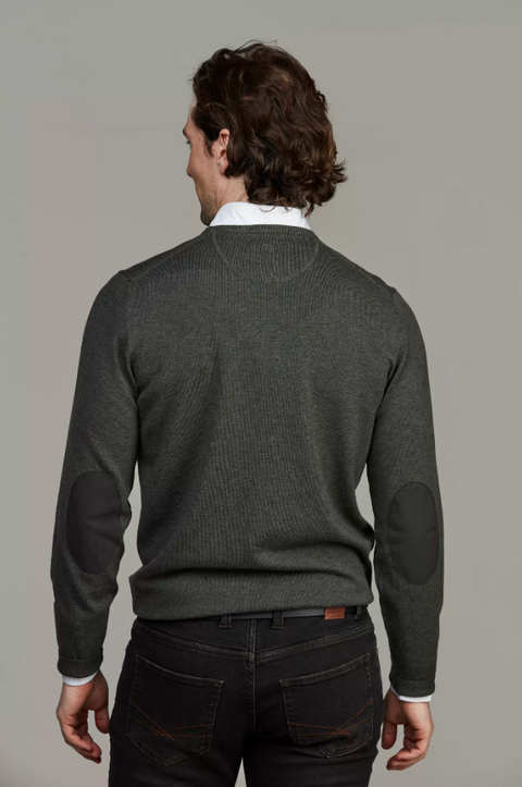 Crew Neck Sweater Green Grønn