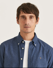 Watts Flannel shirt Marine