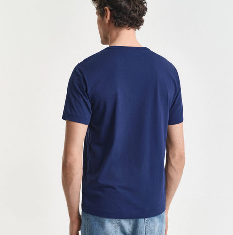 Reg Shield ss T-Shirt Blå