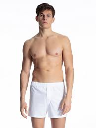 Men Boxer Shorts Hvit