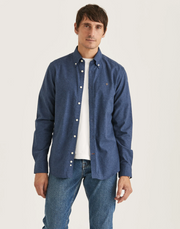 Watts Flannel shirt Marine