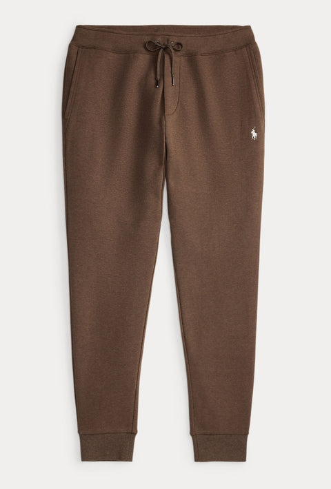 Double knit jogger pant Brun
