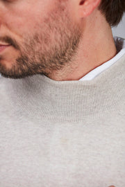 Merino Rollneck Knit, irish white Off-White