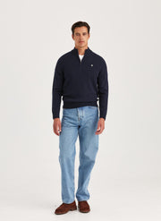 New Hertford Half Zip, 60 Marine