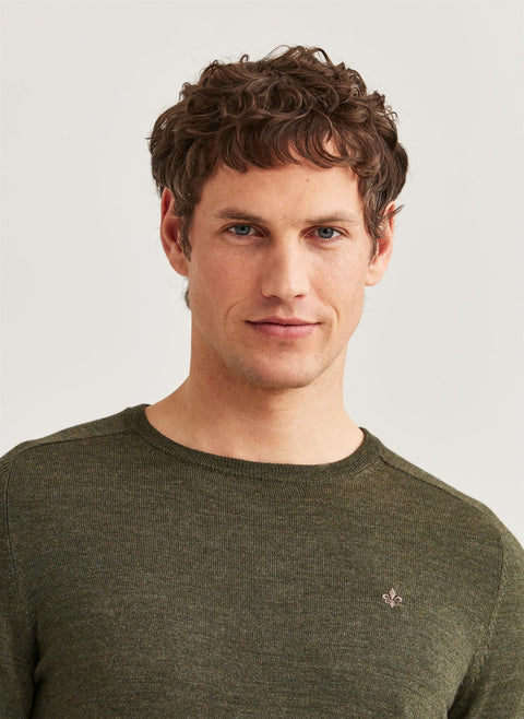 Merino Oneck Olive Oliven