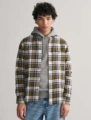 Flannel Check Shirt Grønn