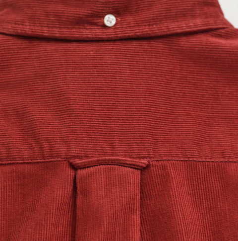 CORDUROY SHIRT RUST Rust