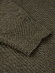 Merino Sweater With Patch Grønn