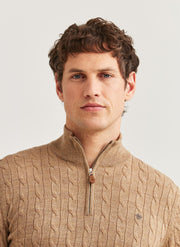 Merino Cable John Zip, 08 Camel
