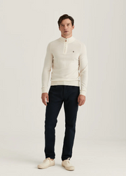 Merino John Zip Off-White