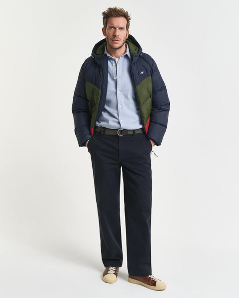 Reg flannel melert Blå