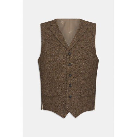 City Waistcoat Brun