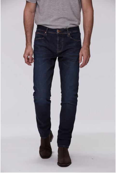 5-Pkt Clyo Stretch Denim Mørkeblå