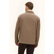 Flanell Shirt Jacket Beige/Khaki
