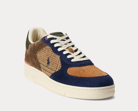Masters cort suede & tweed sneakers Multi