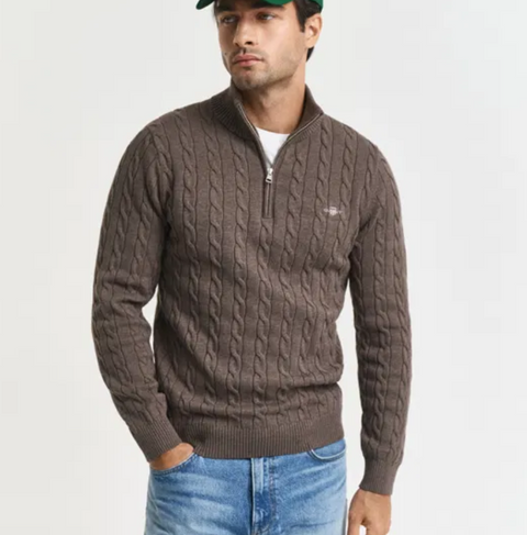 Cotton cable HZ Brun Melert