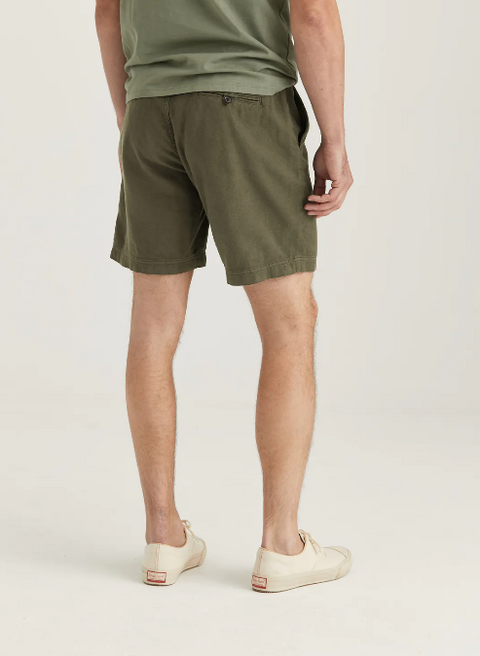 Fenix Linen Shorts Oliven