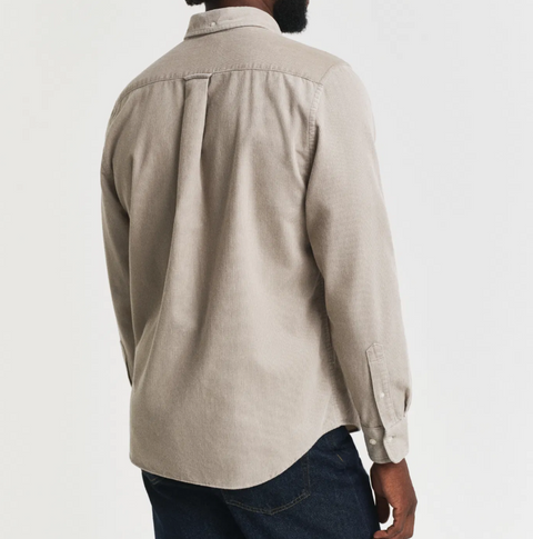 CORDUROY SHIRT GREIGE Beige