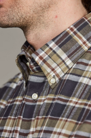 Twill Flanel Shirt Rutete