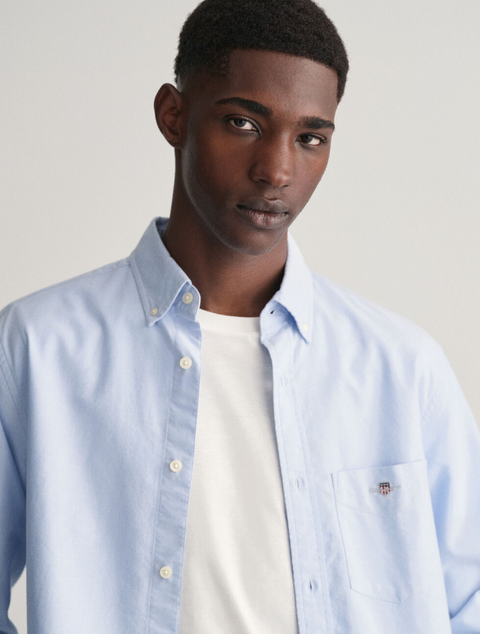 Reg Oxford Shirt Lyseblå