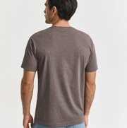 Regular Shield T-shirt, 290 Brun