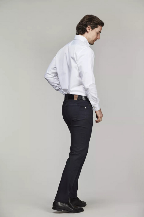 5-PKT CUT'N SEW PAN OXFORD, NAVY Marine